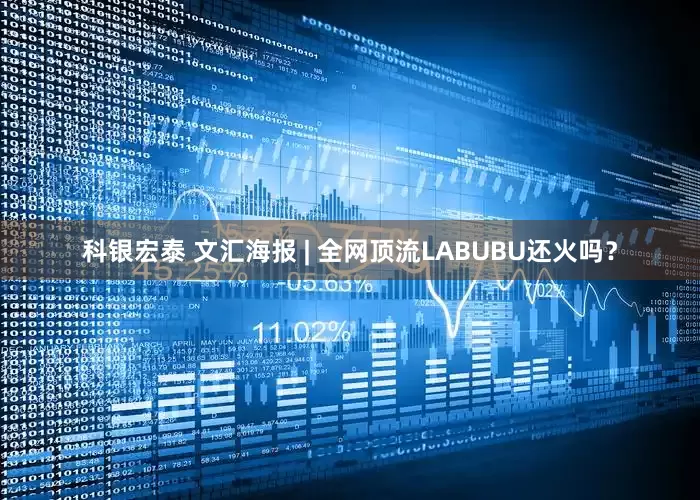 科银宏泰 文汇海报 | 全网顶流LABUBU还火吗？