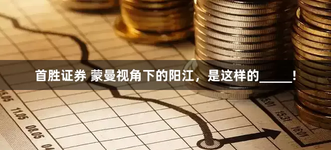 首胜证券 蒙曼视角下的阳江，是这样的_____!