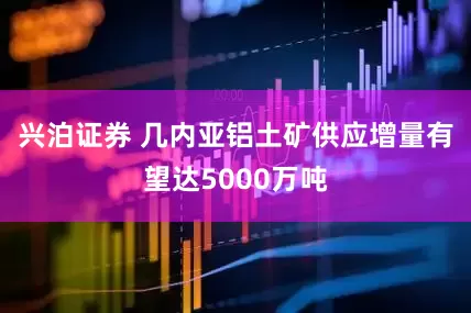 兴泊证券 几内亚铝土矿供应增量有望达5000万吨