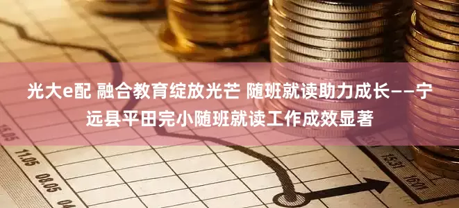 光大e配 融合教育绽放光芒 随班就读助力成长——宁远县平田完小随班就读工作成效显著